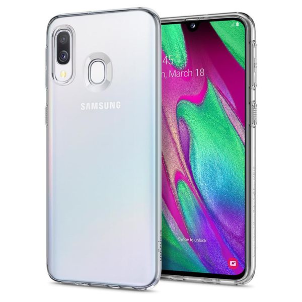 Spigen Liquid Crystal Case Transparent für das Samsung Galaxy A40