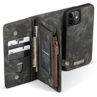 CaseMe Luxuriöse 2-in-1-Portemonnaie-Klapphülle Leder iPhone 12 Mini