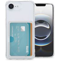 imoshion Soft Case Back Cover mit Kartenhalter Apple iPhone 16e - Transparent