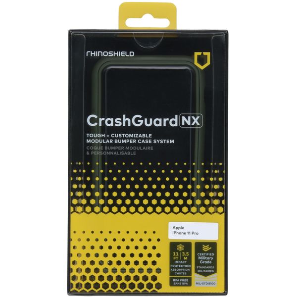 RhinoShield CrashGuard NX Bumper Case Grün für das iPhone 11 Pro