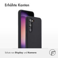 Accezz Liquid Silikoncase Samsung Galaxy S23 - Schwarz