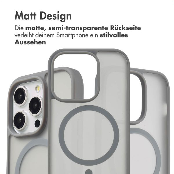 imoshion Color Guard Back Cover mit MagSafe für das iPhone 14 Pro - Grau