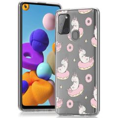 imoshion Design Hülle für das Samsung Galaxy A21s - Unicorn - Rosa