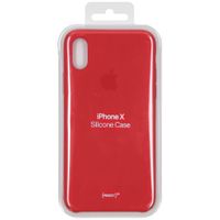 Apple Silikon-Case Rot für das Apple iPhone X