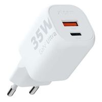 Xtorm Schnellladegerät | Ultra Wall Charger GaN2 - USB-C 35 Watt + USB-A 18 Watt