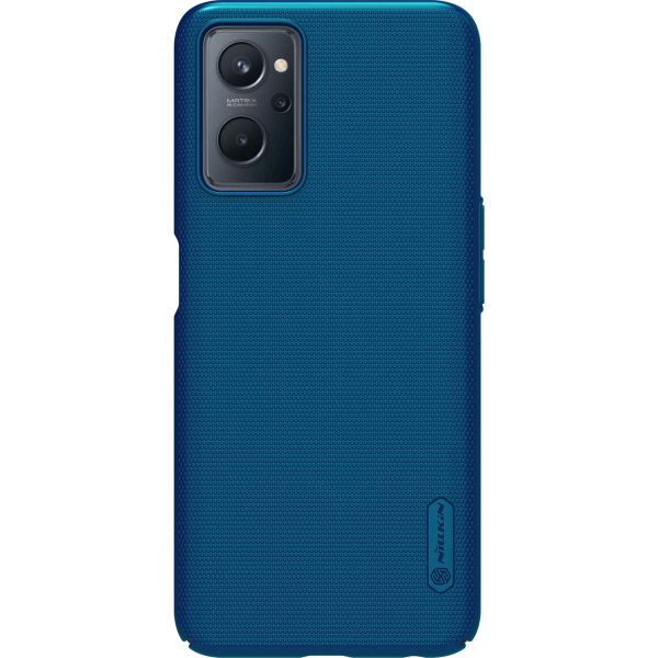 Nillkin Super Frosted Shield Case für das Realme 9i - Blau