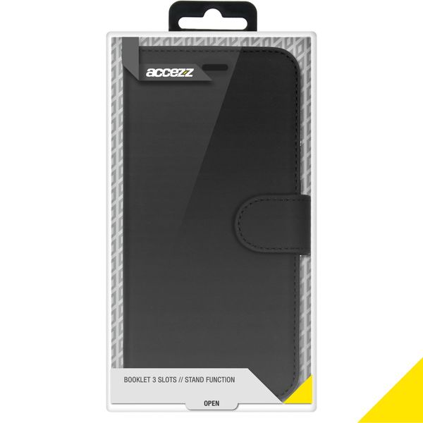 Accezz Wallet TPU Klapphülle Apple iPhone 11 Pro Max - Schwarz