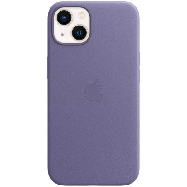 Apple Leder-Case MagSafe iPhone 13 - Wisteria