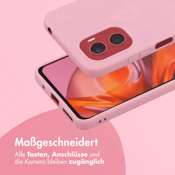 imoshion TPU Color Cover Motorola Moto G05 / E15 - Bubblegum Pink