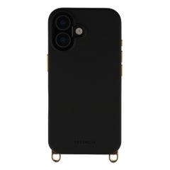 Selencia Rivièra Backcover mit MagSafe mit abnehmbaren Haken Apple iPhone 17 - Velvet Black
