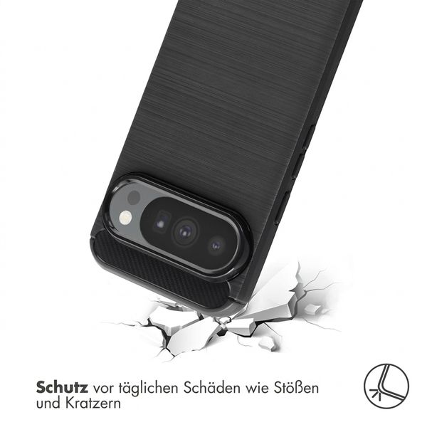 imoshion Brushed Back Cover Google Pixel 11 Pro - Schwarz