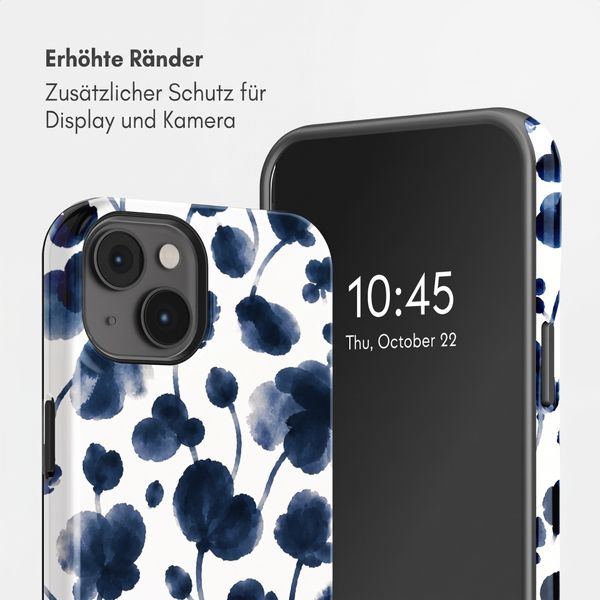 Selencia Vivid Back Cover Apple iPhone 14 - Midnight Blossom