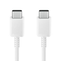Samsung Original USB-C-zu-USB-C-Kabel in Fabrikverpackung - 1 meter - 45 Watt - Weiß