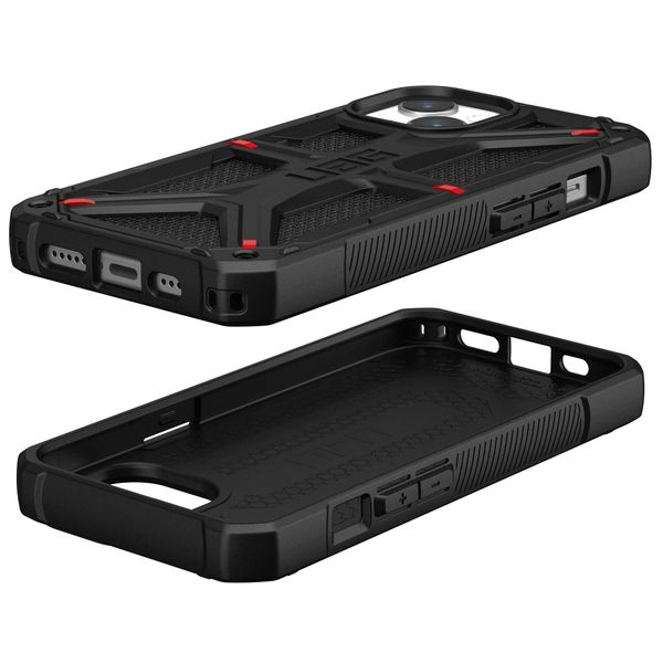 UAG Monarch Backcover für das iPhone 15 - Kevlar Black