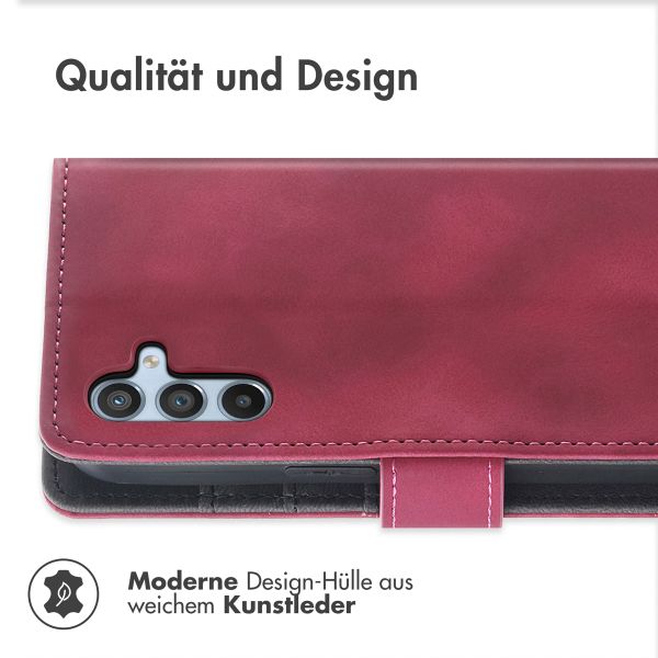 imoshion Klapphülle mit Kordel Samsung Galaxy A34 (5G) - Rot