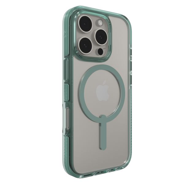 ZAGG Santa Cruz Snap Case mit MagSafe für das iPhone 16 Pro - Grün