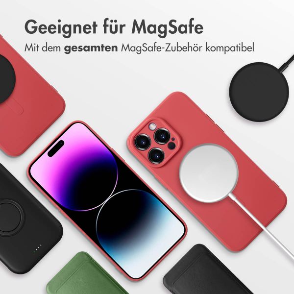 imoshion Color Back Cover mit MagSafe Apple iPhone 14 Pro Max - Dusty Rose