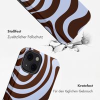 Selencia Vivid Rückabdeckung mit MagSafe Apple iPhone 13 - Dream Swirl Chocolate