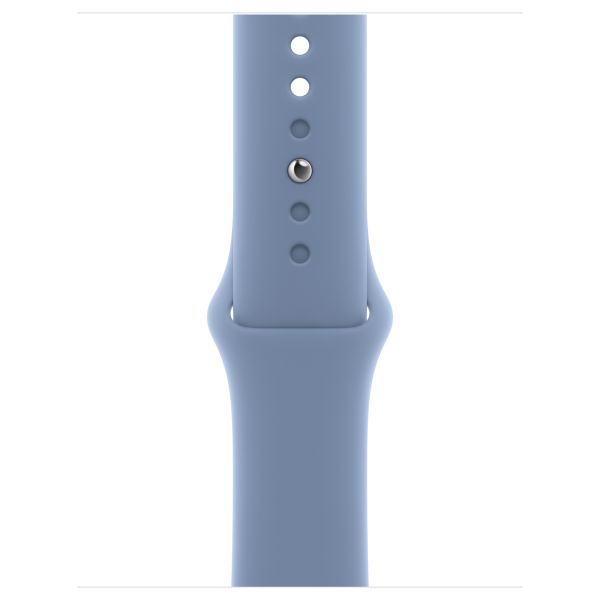 Apple Sport Band für Apple Watch Series 1 bis 9 / SE (38/40/41 mm) | Series 10 (42 mm) - Größe M/L - Winter Blue