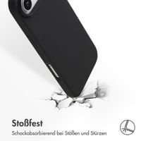Accezz Liquid Silikoncase mit MagSafe Apple iPhone Air - Schwarz