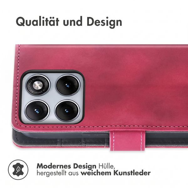 imoshion Klapphülle mit Kordel Motorola Edge 70 Fusion - Rot