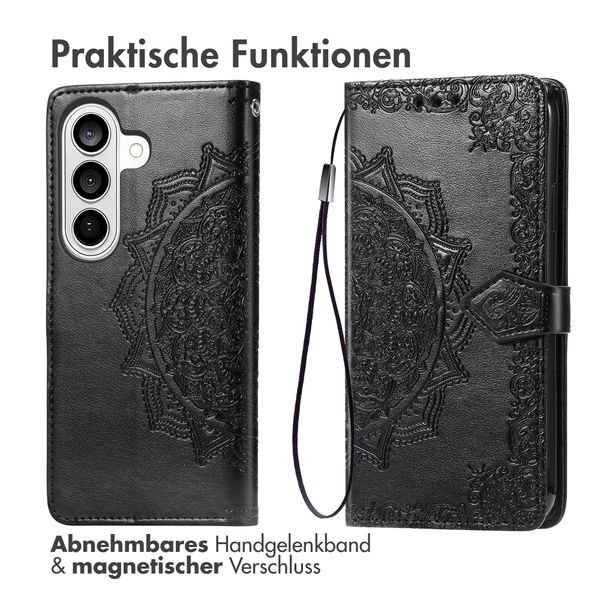 imoshion Mandala Klapphülle Samsung Galaxy S26 - Schwarz