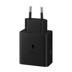 Samsung Originaler Power-Adapter mit USB-C-Kabel – Ladegerät – USB-C-Anschluss – Schnellladen – 60 Watt – 1,8 Meter – Schwarz