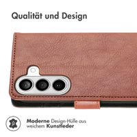 imoshion Luxuriöse Klapphülle Samsung Galaxy S26 - Braun