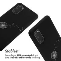 imoshion Silikonhülle design mit Band für das Samsung Galaxy S20 - Dandelion Black