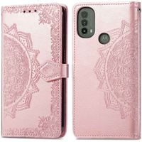 imoshion Mandala Klapphülle für das Motorola Moto E30 / E40 - Rose Gold