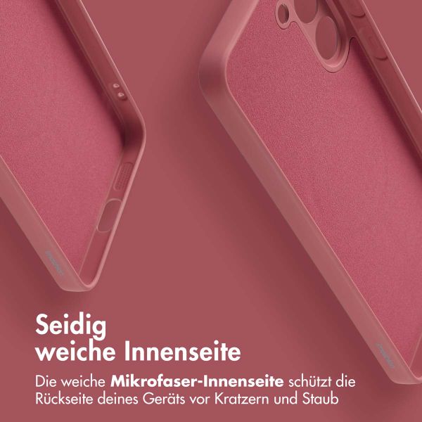 imoshion Color Back Cover mit MagSafe Samsung Galaxy S25 Plus - Dusty Rose