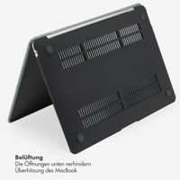 Selencia Cover mit gewebter Oberfläche Apple MacBook Pro 14 Zoll (2021 / 2023 M3 chip / 2024 M4 chip / 2025 M5 chip) - Grau