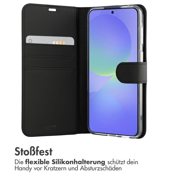 Accezz Wallet TPU Klapphülle Samsung Galaxy A37 (5G) - Schwarz