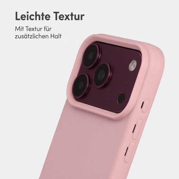 imoshion Texture Backcover Apple iPhone 18 Pro Max / 17 Pro Max - Rosa