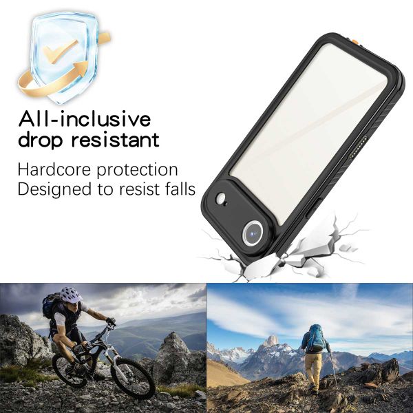 Redpepper Dot Waterproof Case Apple iPhone Air - Schwarz