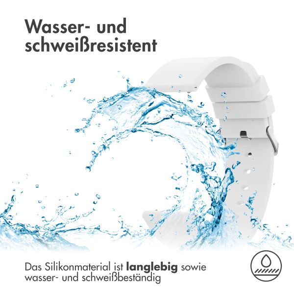 imoshion Silikonband - 24-mm-Universalanschluss - Weiß