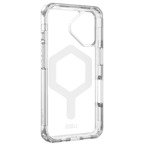 UAG Plyo Backcover MagSafe für das iPhone 16 - Ice / White