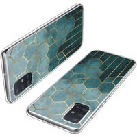 imoshion Design Hülle Samsung Galaxy A51 - Muster - Grün