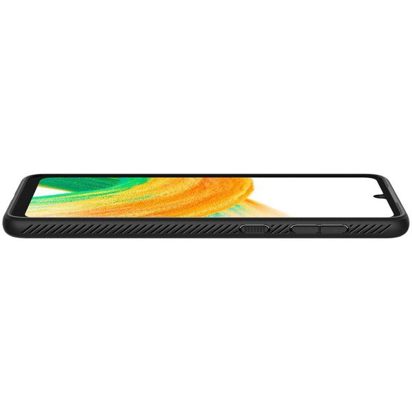 Spigen Liquid Air™ Case für das Samsung Galaxy A33 - Schwarz