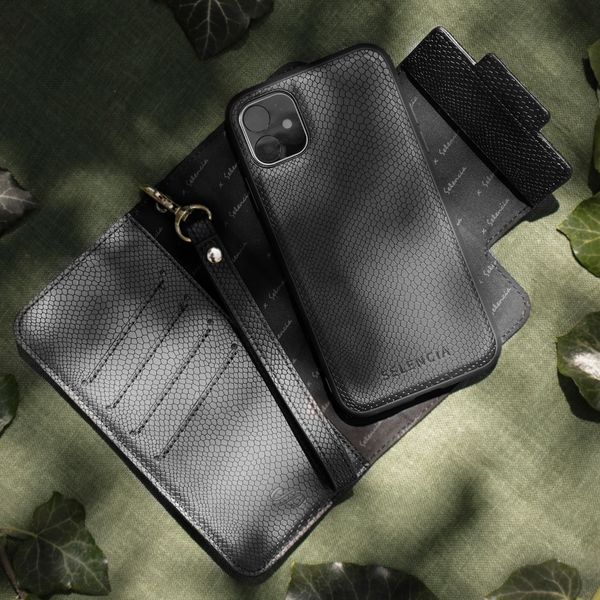 Selencia 2-in-1 Klapphülle mit herausnehmbarem Backcover Galaxy A51