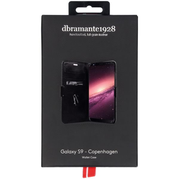 dbramante1928 Copenhagen Klapphülle Schwarz für das Samsung Galaxy S9