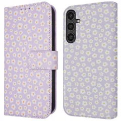 imoshion Design Klapphülle Samsung Galaxy S23 FE - White Daisy