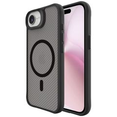 imoshion Rugged Hybrid Carbon Case mit MagSafe iPhone 16e - Schwarz