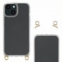Selencia Backcover mit abnehmbaren Haken Apple iPhone 15 - Transparent
