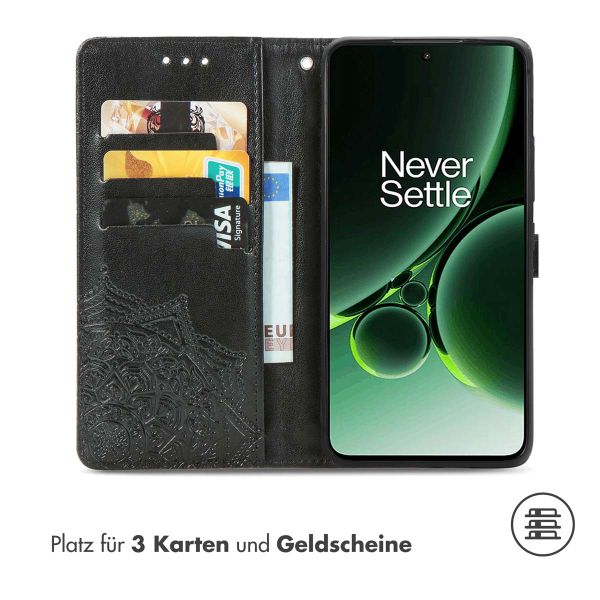 imoshion Mandala Klapphülle für das OnePlus Nord 3 - Schwarz