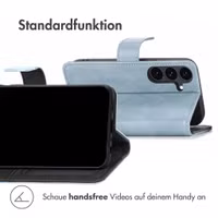 imoshion Luxuriöse Klapphülle Samsung Galaxy S26 FE - Hellblau
