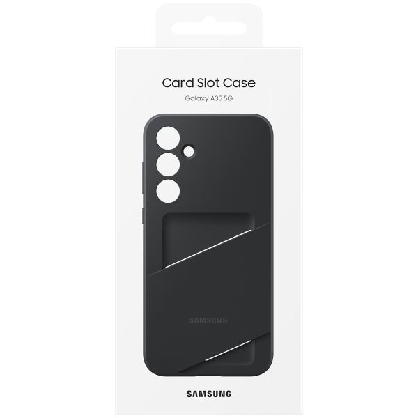 Samsung ﻿Original Cardslot-Cover für das Galaxy A35 - Black