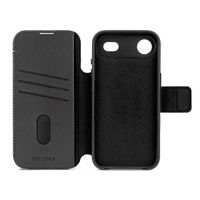 Decoded 2 in 1 Leather Klapphülle MagSafe Apple iPhone Air - Schwarz