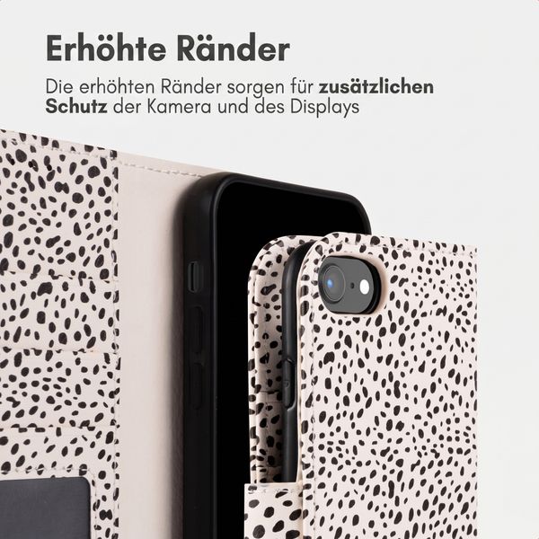 imoshion Design Klapphülle Apple iPhone SE (2022 / 2020) / 8 / 7 / 6(s) - Desert Dots