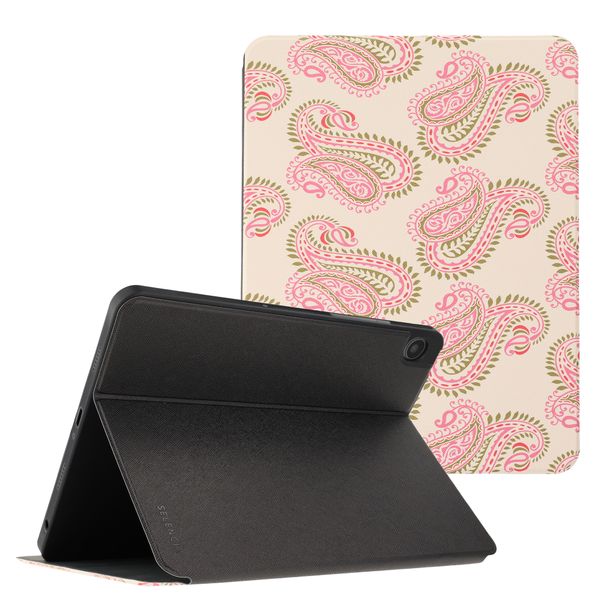 Selencia Vivid Klapphülle Samsung Galaxy Tab A11 Plus / A9 Plus - Paisley Blush